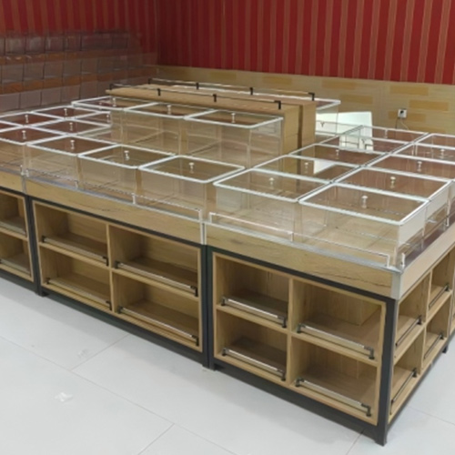 Fried and candied fruit cabinet