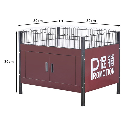 Supermarket Promotion Desk (Regular Thickened Edition) Coffee Color