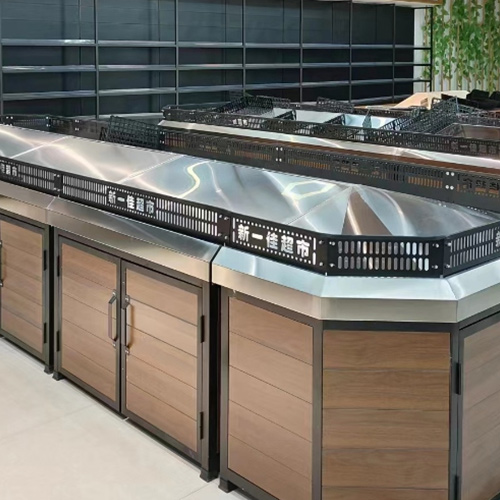 Donglai style comes with a fake bottom fruit and vegetable rack